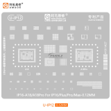 AMAOE CPU IC reballing Stencil for A8-A18 iP6-16PM