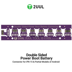 2UUL BT02 Double Sided Power Boot Battery Connector for iP8-15 & Partial Models of Android