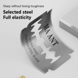 MaAnt Double Edge Stainless Steel Shaving Blade for Mobile Phone Maintenance LCD Screen Disassembly Degumming Knife Set 50PCS