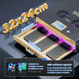 QianLi UVX24 Integrated UV Curing Lamp Fast Curing 16 Inch Large Two Cooling Fans LCD Screen Glass OCA Glue Curing Lamp