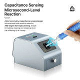 AIXUN CM30 Soldering Tip Cleaner 3000RPM High-speed Capacitance Sensing Welding Iron Head Cleaning Tool Cleaning Machine
