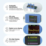 RELIFE XA3 Pro USB Smart Tester Supports PD/QC2.0/QC3.0 Fast Charging 6.5A High Current Tester Mobile Phone Repair Tools