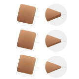 RELIFE RL-093A/B/C 0.1/0.3/0.5mm Chip Heat Sink Copper Sheet for Mobile Phone GPU CPU IC Efficient Heat Dissipation Copper Pad