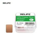 RELIFE RL-093A/B/C 0.1/0.3/0.5mm Chip Heat Sink Copper Sheet for Mobile Phone GPU CPU IC Efficient Heat Dissipation Copper Pad