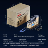 QIANLI PM361 Electric Phone Unboxing Back Cover Separation Machine Upper Lower Heating Screen Removal Machine Separation Tool
