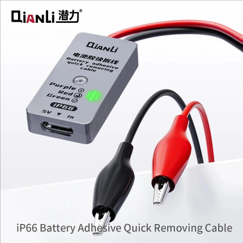 QIANLI iP66 Glue Release Device Safe and Fast Separation New Battery Electrolytic Glue Battery Glue Quick Disconnect Wire