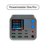 MAant multi-functional 8-port charger for data line detection, short-circuit overcurrent and overvoltage protection, short-circuit repair of burning machine