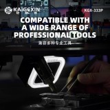 KGX-333P Smoking Cooling UV Small Fan Ring Light Three-speed Adjustable Fan Mobile Phone Repair Can be Used with a Microscope Tool