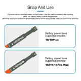 SUNSHINE SS-908G Mobile Phone Series Long Flexible Cable Power on Line FOR iphone 16 16PLUS 16PRO 16PROMAX Power Boot