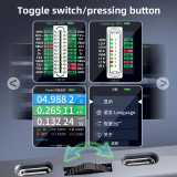 Qianli iBridge A3 Phone Tail Plug Detector Support Lightning Type-C for iPhone Samsung Charge Error Tester Detector Repair Tool