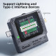 Qianli iBridge A3 Phone Tail Plug Detector Support Lightning Type-C for iPhone Samsung Charge Error Tester Detector Repair Tool