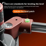 Original YCS Dragon 40CM Microscope Arm/Black&Red Color/360° Swing Compatible Microsocpe Arm/Support All Microscope Models