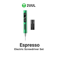 2UUL SD11 Espresso Electric Screwdriver Set Designed for Phone Repair