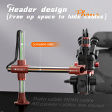 Original YCS Dragon 40CM Microscope Arm/Black&Red Color/360° Swing Compatible Microsocpe Arm/Support All Microscope Models