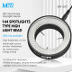 MaAnt MY-037 144 Spotlighting Beads LED Microscope Ring Light Source Energy Saving Mobile Phone Motherboard PCB Chip IC Repair