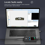 JC iBooter Mac Analyzer Precision Fault Date Diagnosis Boot Voltage Real-time Pointer Display for 2008-2024 MacBook Repair Tool