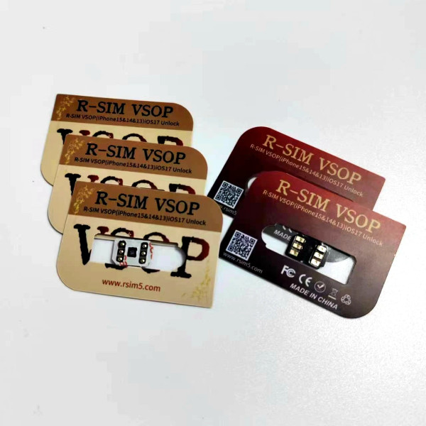R-SIM VSOP with 3M sticker QPE ESIM for IP15 12 13 14 15 16 All