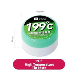 YCS 50g Solder Paste 138°/150°/183°/199°/215° BGA IC PCB Repair for Mobile Phone Motherboard Ball Planting Tin Welding Tools Set