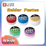 YCS 50g Solder Paste 138°/150°/183°/199°/215° BGA IC PCB Repair for Mobile Phone Motherboard Ball Planting Tin Welding Tools Set