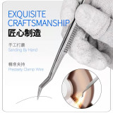 Willy chip tinning positioning tweezers