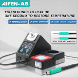 AIFEN A5 Soldering Station Compatible JBC Soldering Iron Tips C210/C245/C115 Handle Lead-free Electronic Welding Rework Station