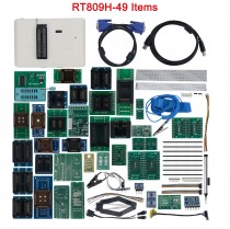 Original RT809H EMMC-Nand FLASH ultra-fast universal programmer with 49 adapters