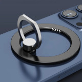 Magnetic Ring Phone Holder Silicone Rotating Ring Kickstand Magnetic Phone Grip Holder Stand For iPhone 16-12 Series