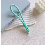 Mobile phone lanyard braided rope short color matching anti-lost rope hand