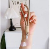 Mobile phone lanyard braided rope short color matching anti-lost rope hand