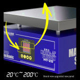 Heating Table MECHANIC HT-20 Intelligent Constant Temperature Double Digital Display for Repair Mobile Phone PCB Heat Platform