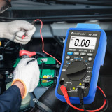 HoldPeak Engine Analyzer Tester HP-90K Auto Range Car Diagnostic Tool with Data Output by USB Automotive Multimeter Multimetro
