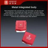 YCS Double-sided Blade Knife Clip Handle for Mobile Phone Repair Metal Integrated Body Knife Holder Limit Design Blade Holder