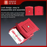 YCS Double-sided Blade Knife Clip Handle for Mobile Phone Repair Metal Integrated Body Knife Holder Limit Design Blade Holder