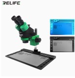 Microscope Aluminum Alloy Large Base Blue RL-004N