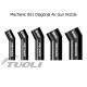 MECHANIC 861 Diagonal Air Nozzle 5 6 8 10 12 mm Oblique blow Nozzle Even Heating Tools For PCB Welding Repair Nozzle
