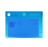 Microscope Aluminum Alloy Large Base Blue RL-004N