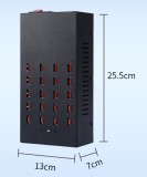Multi-port USB mobile phone charger Studio smart charger