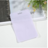 Plastic frosted transparent packaging bag clothing card storage bag clothing card packing bag