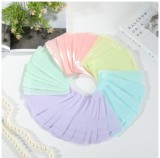 Plastic frosted transparent packaging bag clothing card storage bag clothing card packing bag
