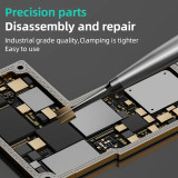 LUXIANI Stainless Steel Tweezers For Soldering Professional Phone Repair Tool Precision Non-magnetic Flying Wire Tweezer Forceps