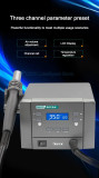 Quick 862DA+ 1000W Auto Sleep Rework and Disassembly BGA SMD Soldering Hot Air Gun Repair Automatic Soldering Station