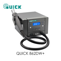 Quick 862DA+ 1000W Auto Sleep Rework and Disassembly BGA SMD Soldering Hot Air Gun Repair Automatic Soldering Station