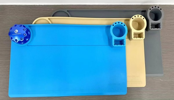 Insulation silicone pad high temperature resistant mobile phone repair pad desktop tool storage pad electric heat gun high temperature repair pad