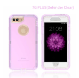 Samsung defender clear case four-corner shockproof three-in-one transparent phone case