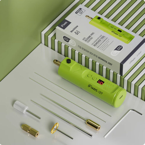 iFixes i27  Glue Remover Electric All-in-One Multi-Function Mobile Phone Repair Screen Remover OCA Frame Film Glue Remover