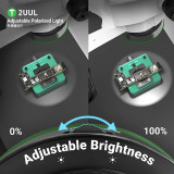 2UUL Adjustable Polarized Light MS97 Adjustable Brightness Dust-Proof Mobile Phone Repair Tools MicroScope Lamp