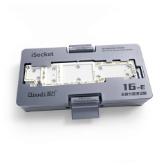 QIANLI ISocket Motherboard Middle Layer Test Stand for IPhone 16E Logic Board Function Diagnostic Double-deck Repair Tools Set