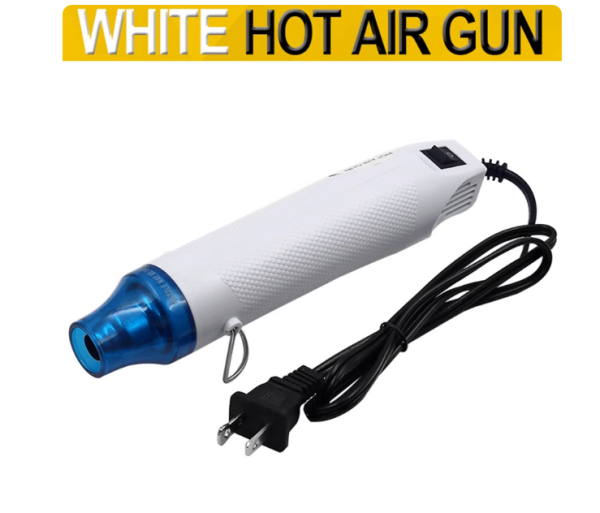 New hot air gun DIY tool heat shrink film polymer clay rubber stamp embossing powder handmade works suitable for blowing