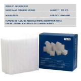 TE-P3 Nano Cleaning Sponge 500pcs for Cell Phone Screen Degumming/Camera/PCB Soldering Oil Cleaner Dustless Wiping Tool