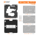 A Maoe   IP17 Apple 3 in 1 middle layer tin planting platform iPhone17Air/Pro/Max middle layer steel mesh